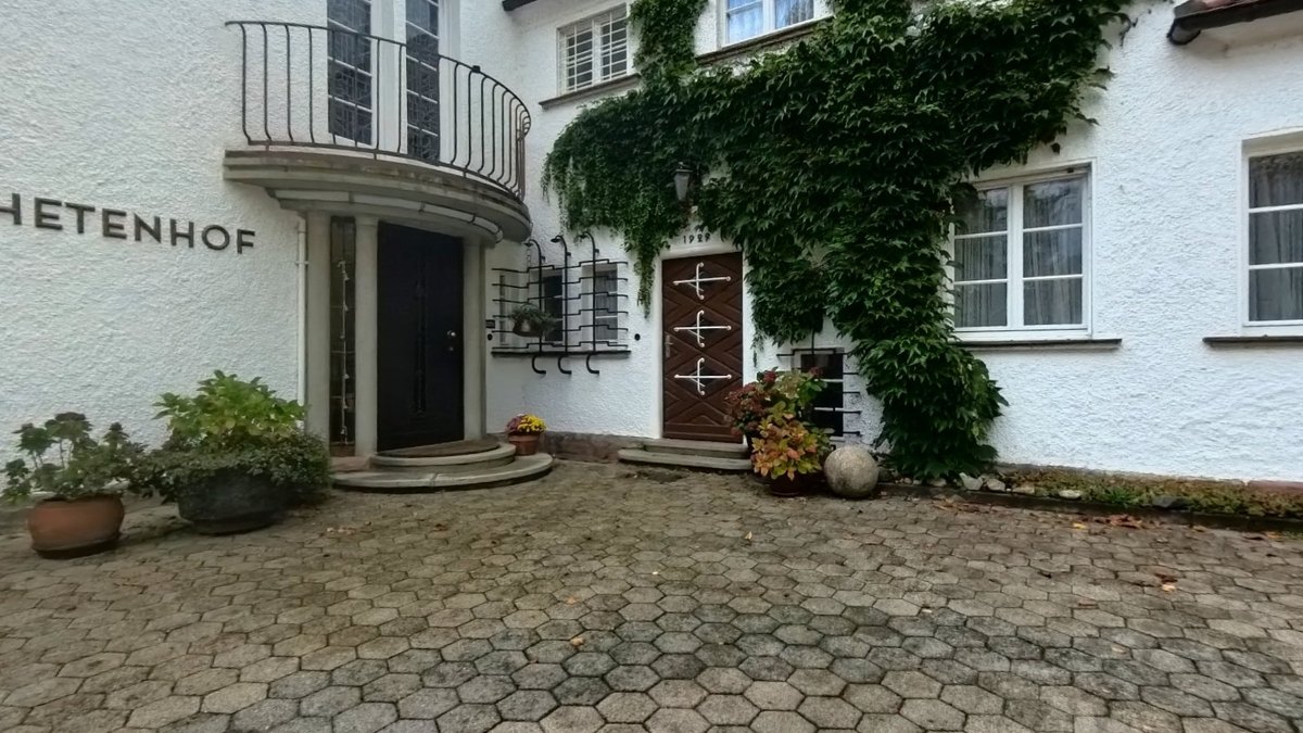 Einblick in den Innenhof des Hetenhofs
